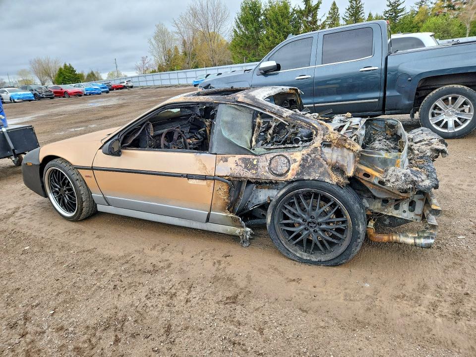 1987 Pontiac Fiero მანქანა იყიდება აუქციონზე, vin: 1G2PG1195HP223218, აუქციონის ნომერი: 53375136