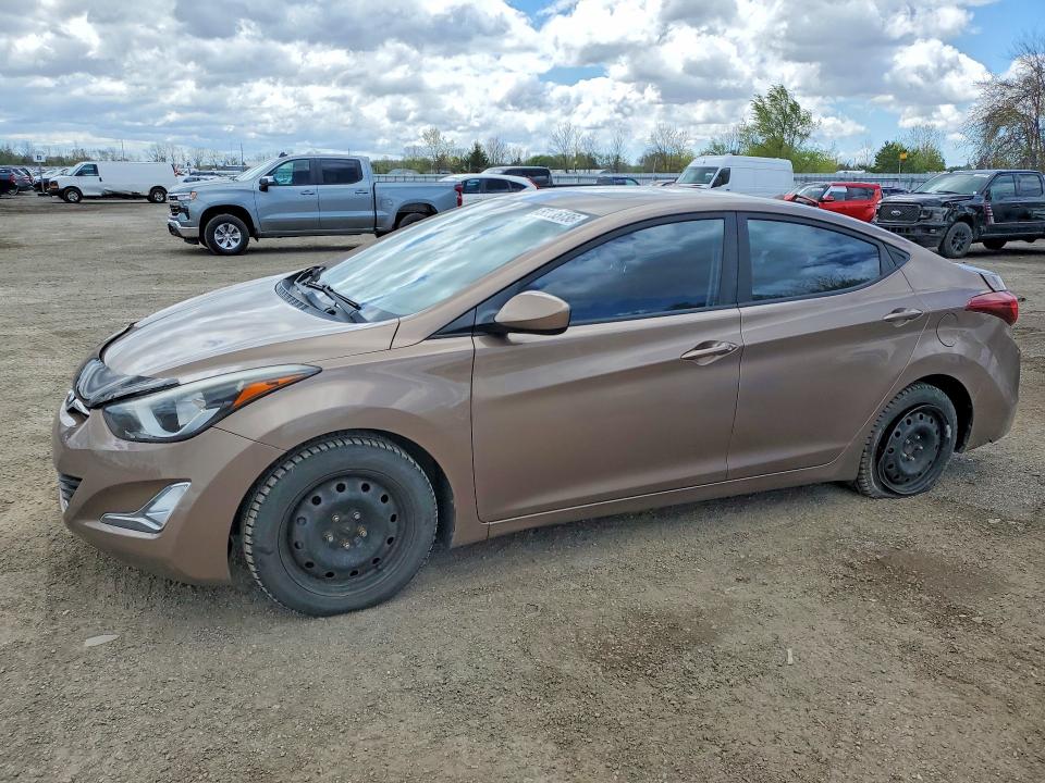 2015 Hyundai Elantra მანქანა იყიდება აუქციონზე, vin: KMHDH4AE2FU302494, აუქციონის ნომერი: 53235136
