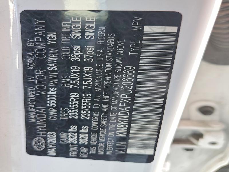 53643036 :رقم المزاد ، KM8KNDAFXPU206669 vin ، 2023 Hyundai Ioniq 5 مزاد بيع