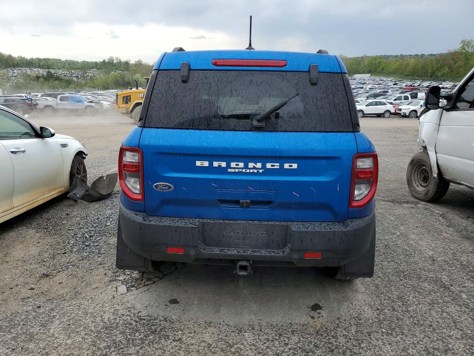 52844496 :رقم المزاد ، 3FMCR9B6XNRD92092 vin ، 2022 Ford Bronco Sport مزاد بيع