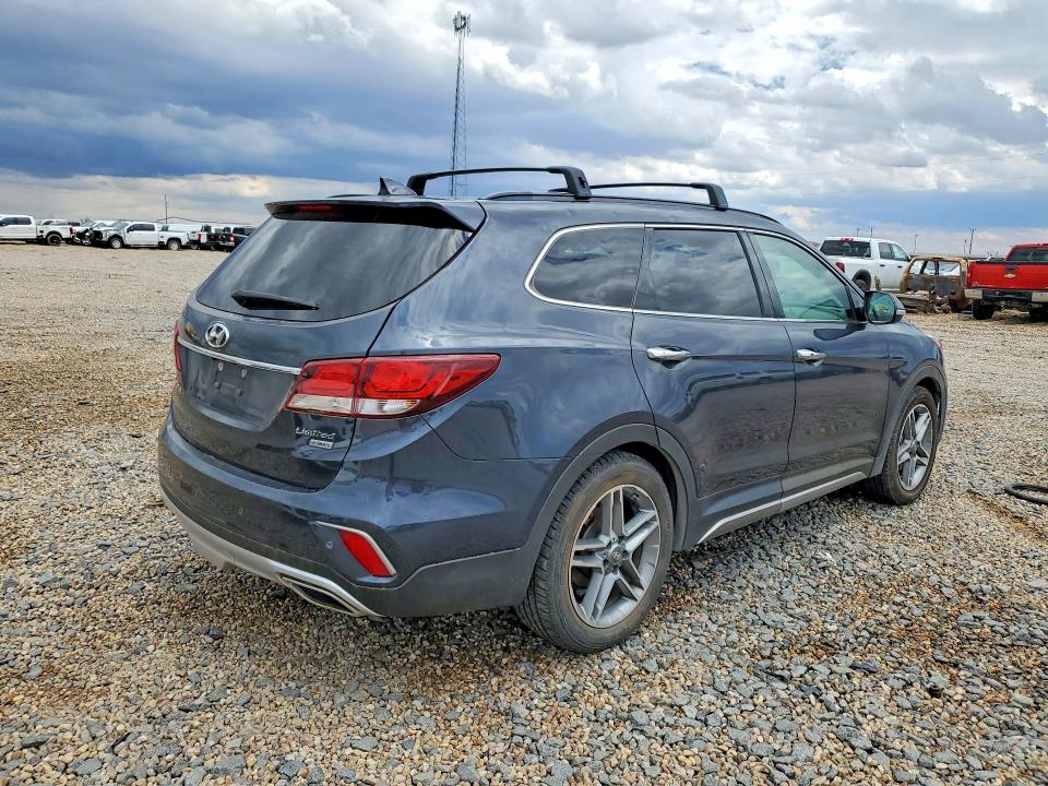 55060306 :رقم المزاد ، KM8SR4HF2HU210369 vin ، 2017 Hyundai Santa Fe مزاد بيع