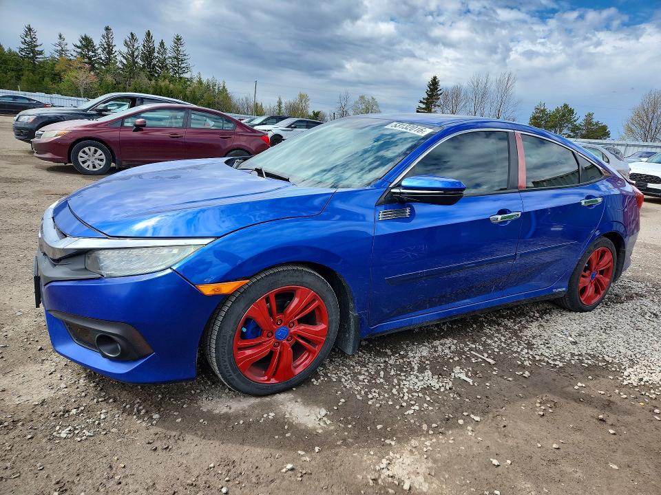 Продаж на аукціоні авто 2016 Honda Civic Touring 4dr, vin: 2HGFC1F90GH107800, номер лоту: 53132016
