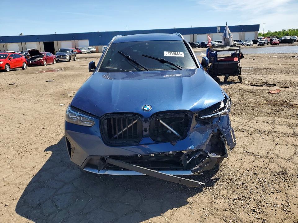 54259866 :رقم المزاد ، 5UX53DP00N9N40198 vin ، 2022 Bmw X3 مزاد بيع