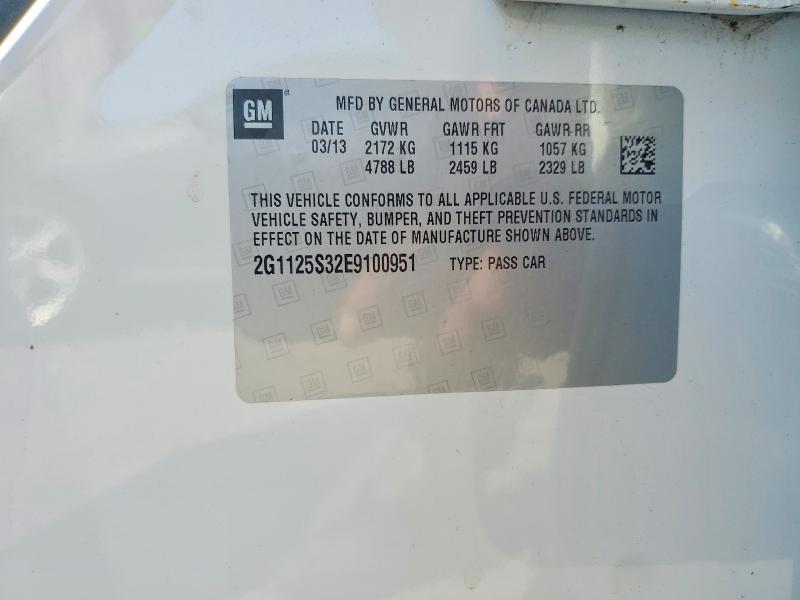 Продажа на аукционе авто 2014 Chevrolet Impala, vin: 2G1125S32E9100951, номер лота: 55237156