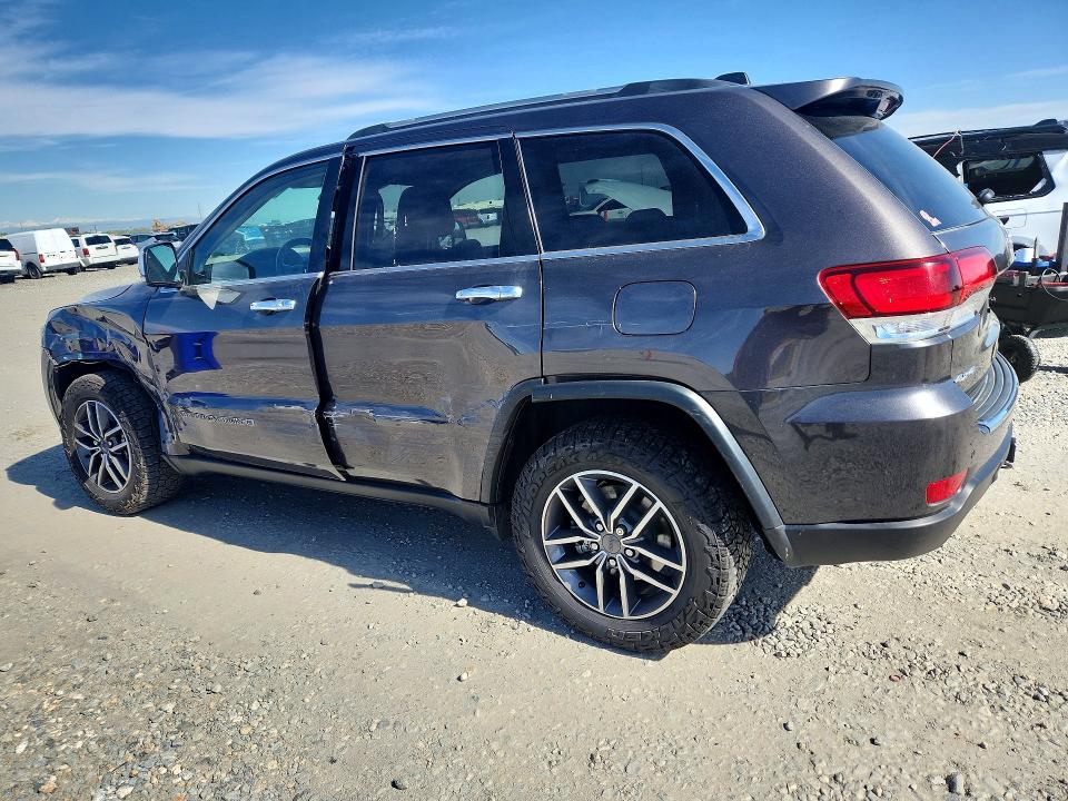 52764006 :رقم المزاد ، 1C4RJFBG3LC227624 vin ، 2020 Jeep Grand Cherokee مزاد بيع