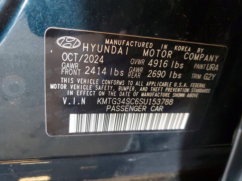 Продаж на аукціоні авто 2025 Genesis G70, vin: KMTG34SC6SU153788, номер лоту: 55385316