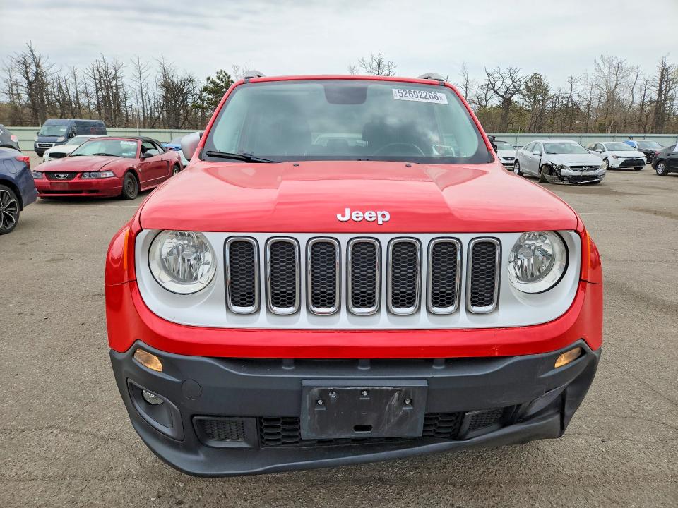 Auction sale of the 2016 Jeep Renegade, vin: ZACCJBDT4GPD34983, lot number: 52692266