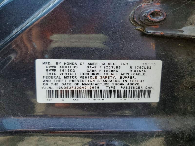 Продажа на аукционе авто 2016 Acura Ilx, vin: 19UDE2F33GA019678, номер лота: 52247316