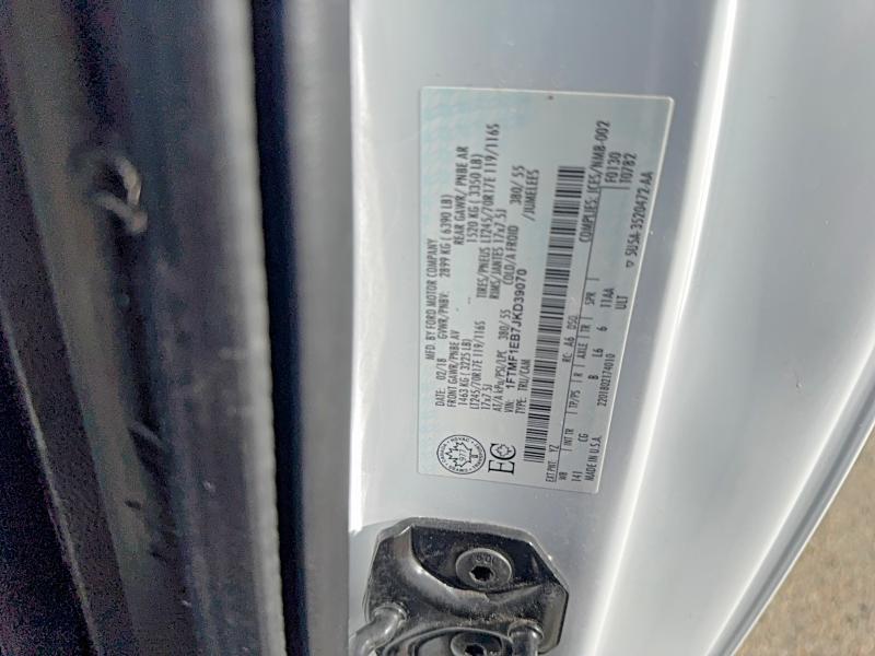 Auction sale of the 2018 Ford F150, vin: 1FTMF1EB7JKD39070, lot number: 54782816
