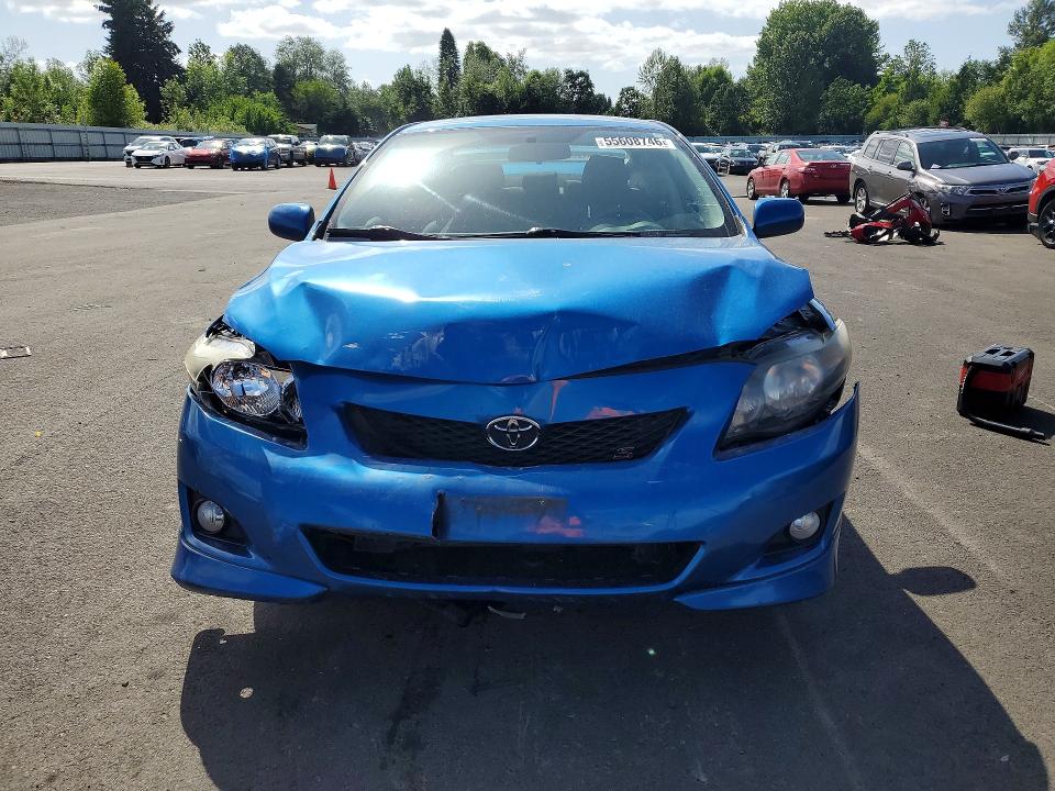 2009 Toyota Corolla მანქანა იყიდება აუქციონზე, vin: 1NXBU40E49Z040244, აუქციონის ნომერი: 55608746