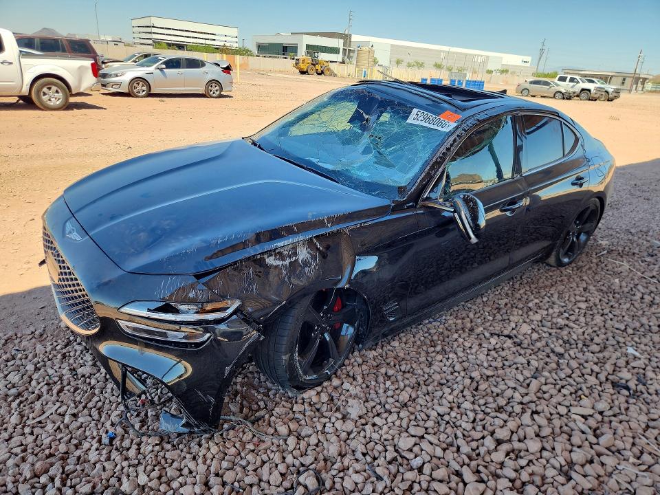 Aukcja sprzedaży 2026 Genesis G70, vin: KMTG44SE0TU160218, numer aukcji: 52968066