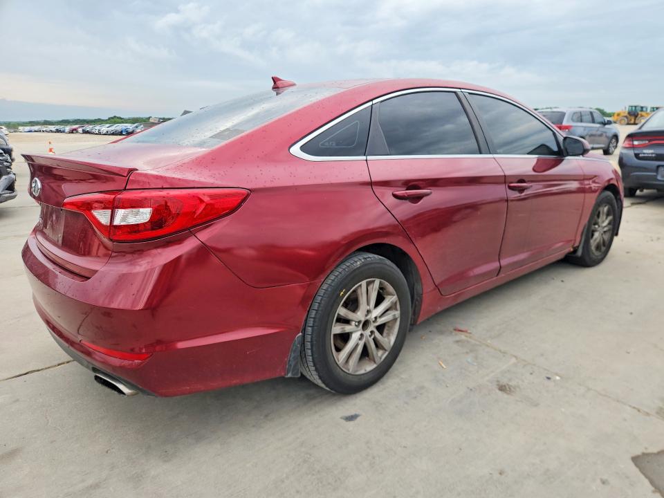 54625816 :رقم المزاد ، 5NPE24AF3FH245204 vin ، 2015 Hyundai Sonata مزاد بيع