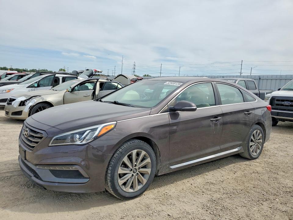 2017 Hyundai Sonata მანქანა იყიდება აუქციონზე, vin: 5NPE34AF9HH535172, აუქციონის ნომერი: 52559126