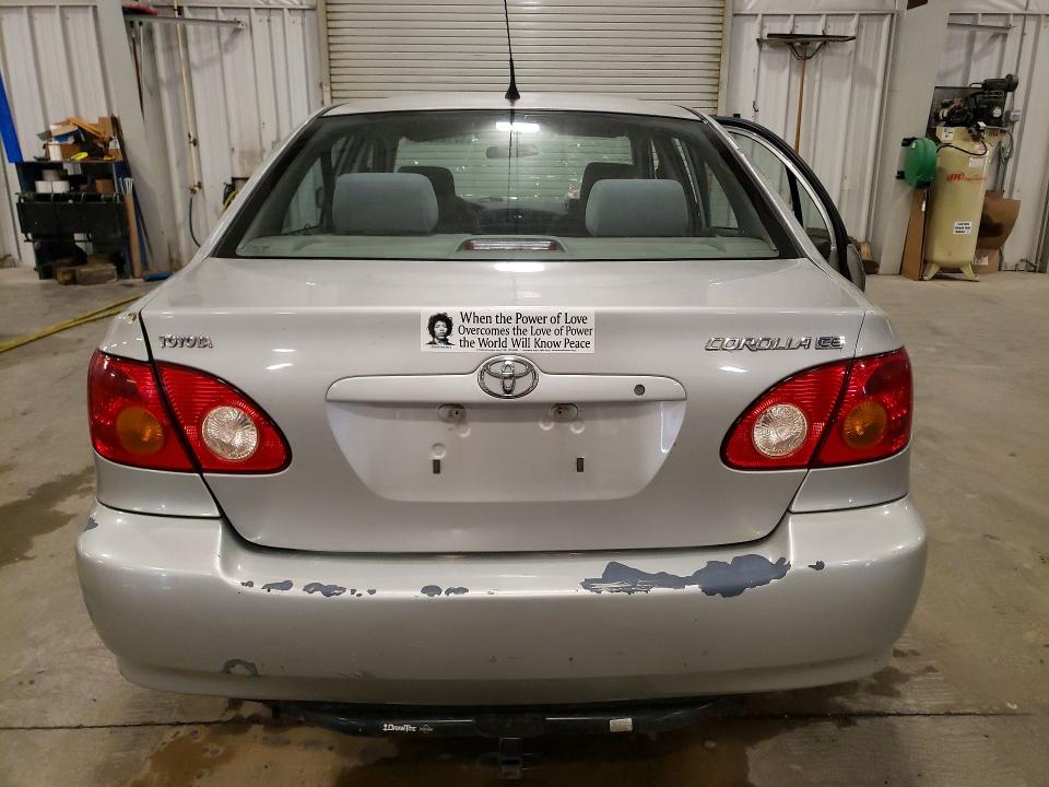 52195646 :رقم المزاد ، 1NXBR32E04Z191129 vin ، 2004 Toyota Corolla Sedan 2wd مزاد بيع