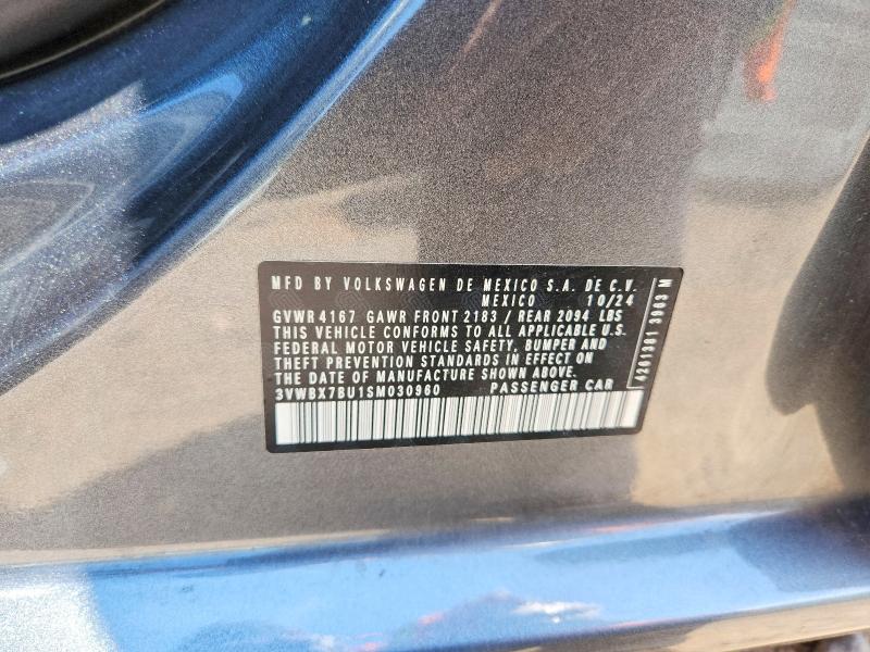 Продажа на аукционе авто 2025 Volkswagen Jetta, vin: 3VWBX7BU1SM030960, номер лота: 53716106