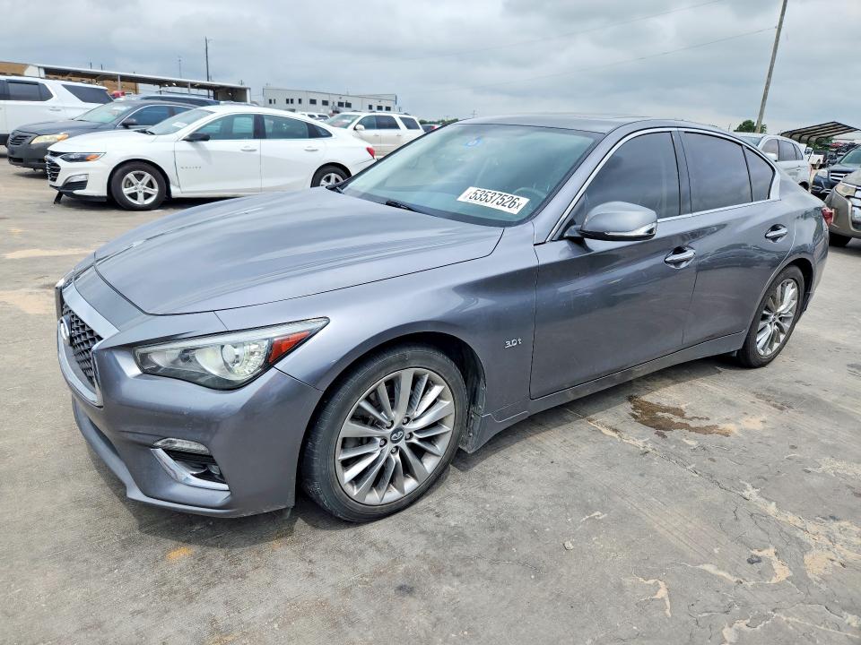 53537526 :رقم المزاد ، JN1EV7AP7KM512798 vin ، 2019 Infiniti Q50 مزاد بيع