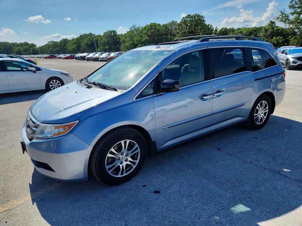 2013 Honda Odyssey მანქანა იყიდება აუქციონზე, vin: 5FNRL5H61DB080081, აუქციონის ნომერი: 54654086