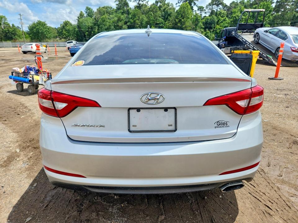 2015 Hyundai Sonata მანქანა იყიდება აუქციონზე, vin: 5NPE24AF2FH225283, აუქციონის ნომერი: 54990966