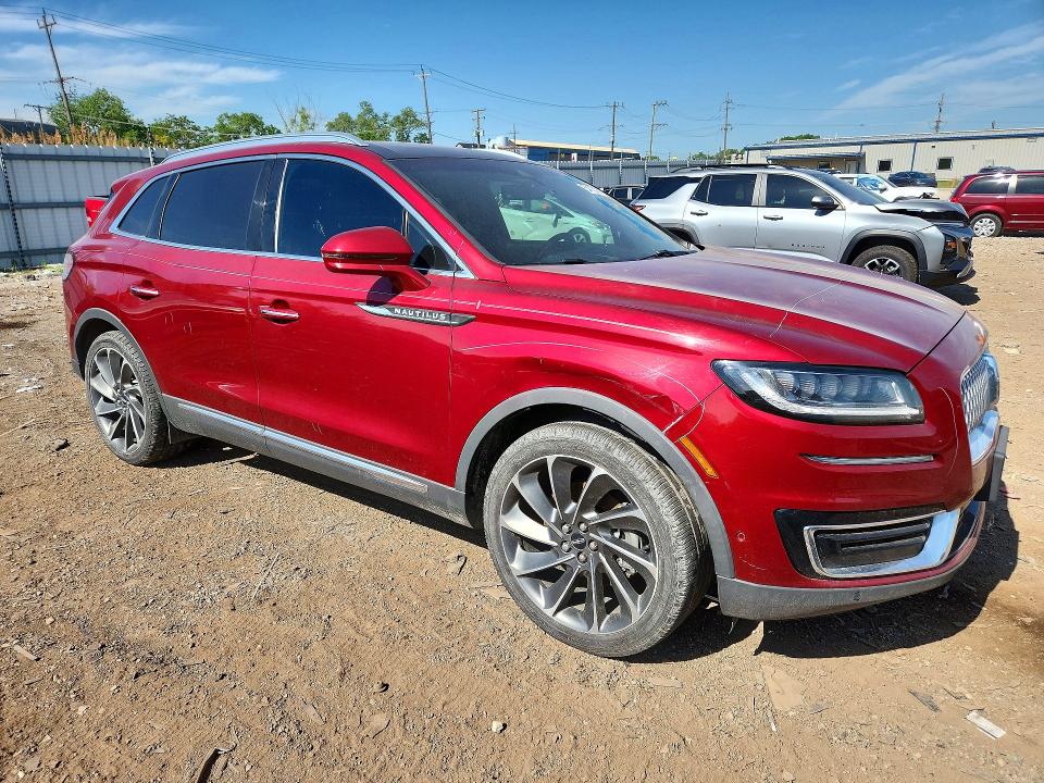 54731716 :رقم المزاد ، 2LMPJ6L91KBL23239 vin ، 2019 Lincoln Nautilus مزاد بيع