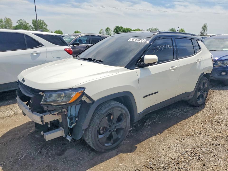 53755836 :رقم المزاد ، 3C4NJCBB6KT615466 vin ، 2019 Jeep Compass مزاد بيع