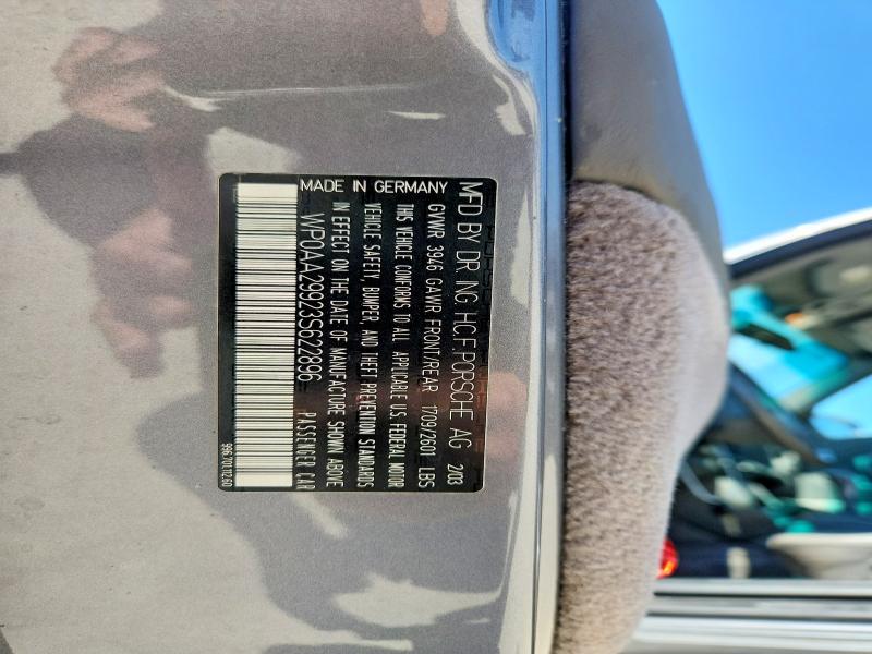 2003 Porsche 911 მანქანა იყიდება აუქციონზე, vin: WP0AA29923S622896, აუქციონის ნომერი: 52942306