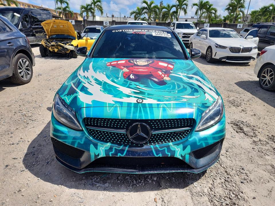 2017 Mercedes-benz C მანქანა იყიდება აუქციონზე, vin: 55SWF6EB4HU213664, აუქციონის ნომერი: 54497316