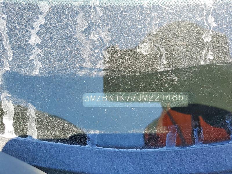 53810096 :رقم المزاد ، 3MZBN1K77JM221486 vin ، 2018 Mazda 3 مزاد بيع