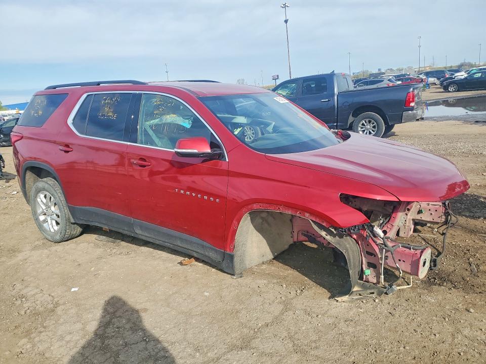 47842836 :رقم المزاد ، 1GNEVGKWXLJ261157 vin ، 2020 Chevrolet Traverse مزاد بيع