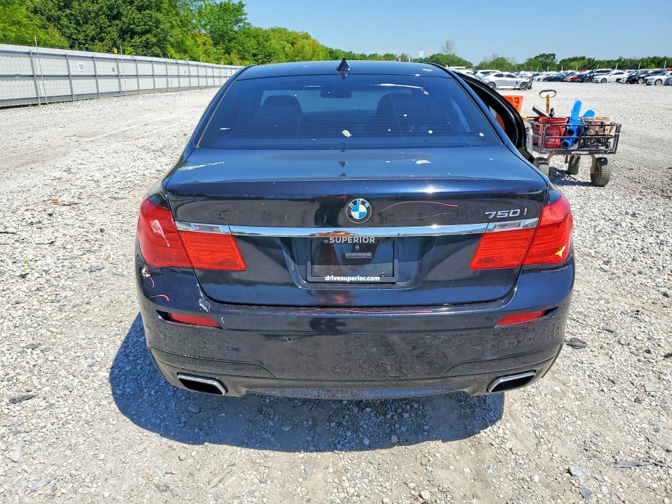 2011 Bmw 750 მანქანა იყიდება აუქციონზე, vin: WBAKC6C52BC395081, აუქციონის ნომერი: 52123096