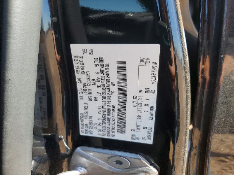 Aukcja sprzedaży 2016 Ford Escape, vin: 1FMCU0J93GUC60065, numer aukcji: 52893466