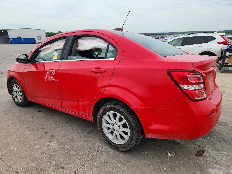 2017 Chevrolet Sonic მანქანა იყიდება აუქციონზე, vin: 1G1JD5SH8H4115015, აუქციონის ნომერი: 52883586