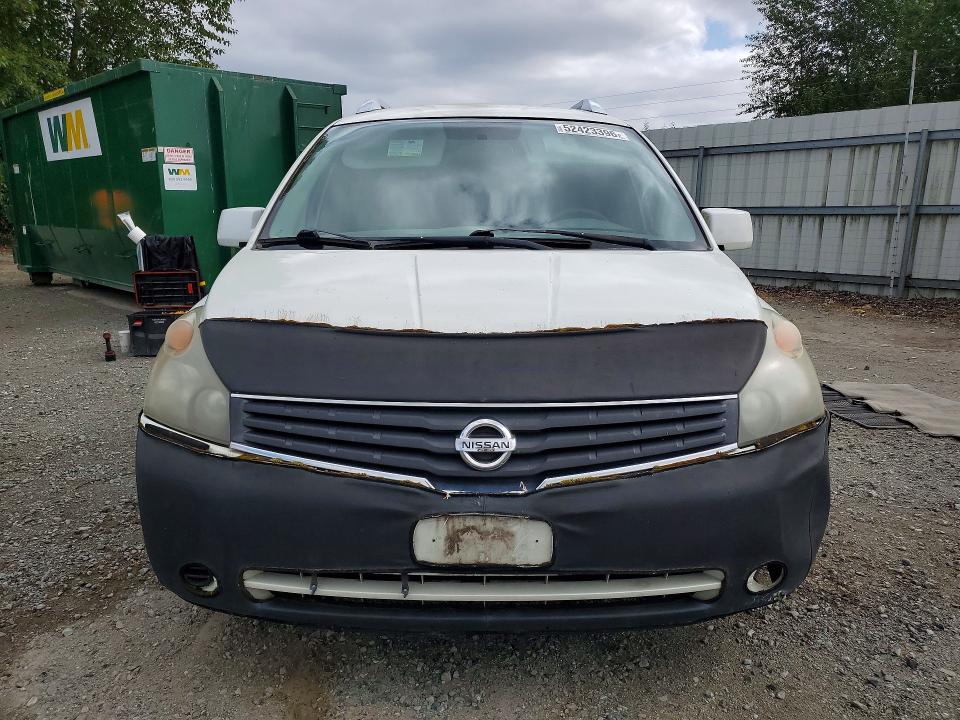 Aukcja sprzedaży 2008 Nissan Quest, vin: 5N1BV28U28N120762, numer aukcji: 52423396