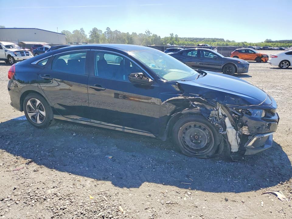 2019 Honda Civic მანქანა იყიდება აუქციონზე, vin: 19XFC2F60KE044759, აუქციონის ნომერი: 53638386