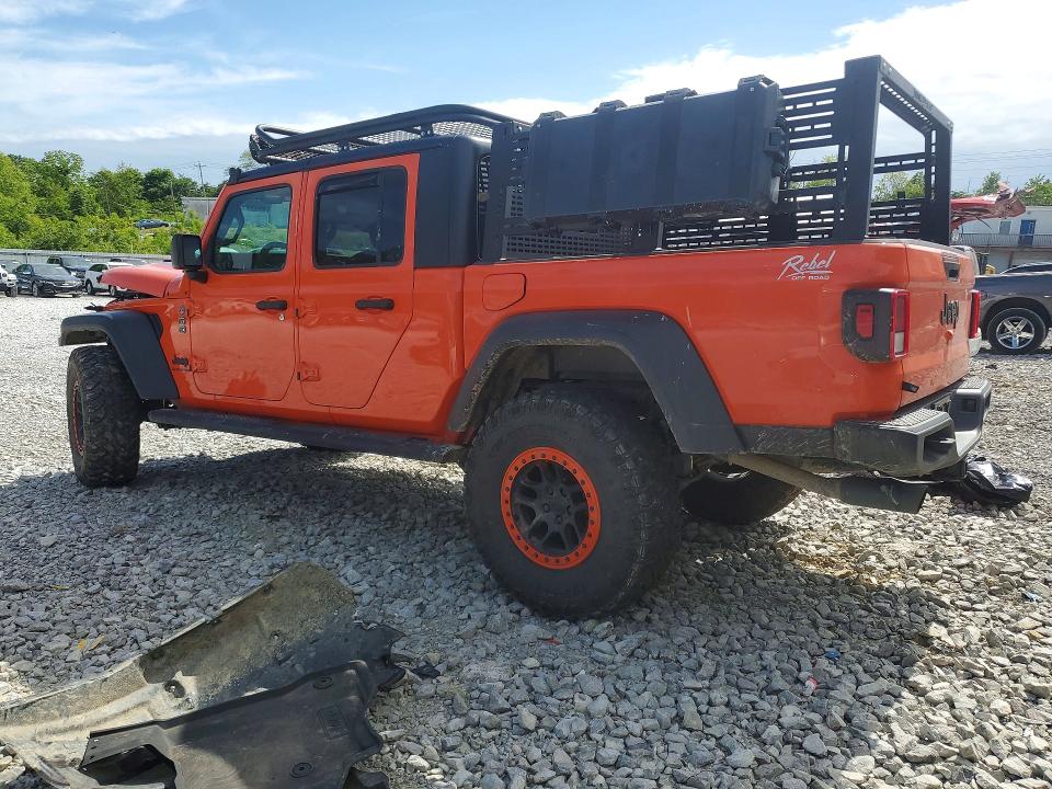 53506336 :رقم المزاد ، 1C6HJTAG4LL146523 vin ، 2020 Jeep Gladiator مزاد بيع