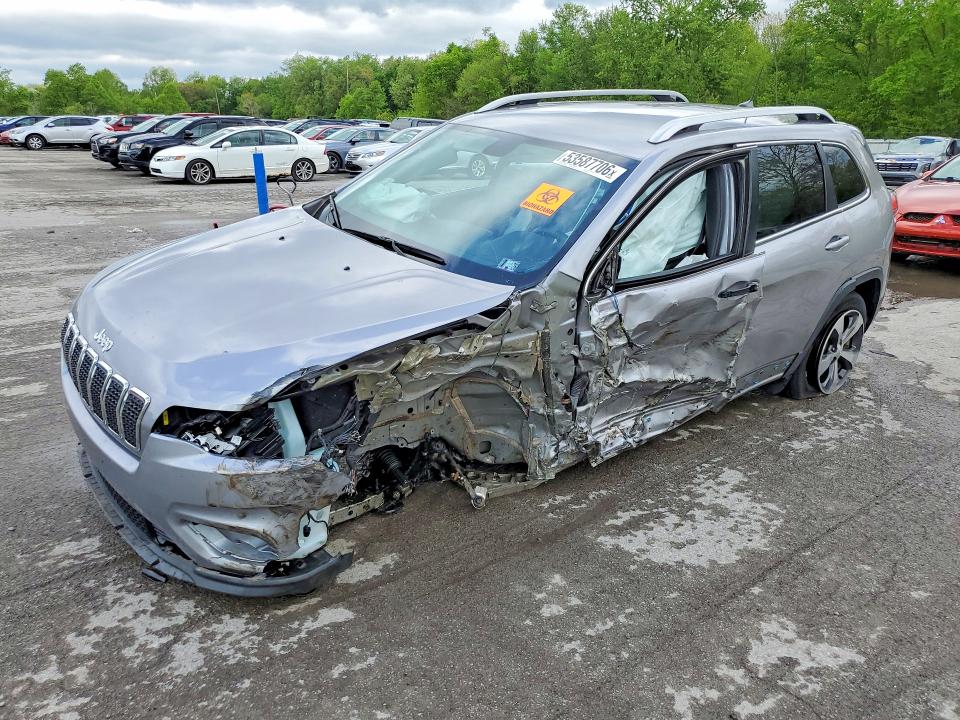 Aukcja sprzedaży 2019 Jeep Cherokee, vin: 1C4PJMDX0KD228053, numer aukcji: 53587706