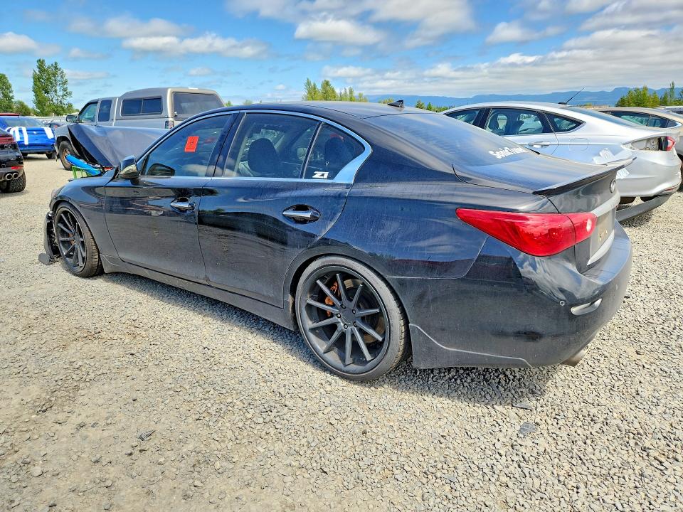 2014 Infiniti Q50 მანქანა იყიდება აუქციონზე, vin: JN1BV7AP2EM671526, აუქციონის ნომერი: 50979246