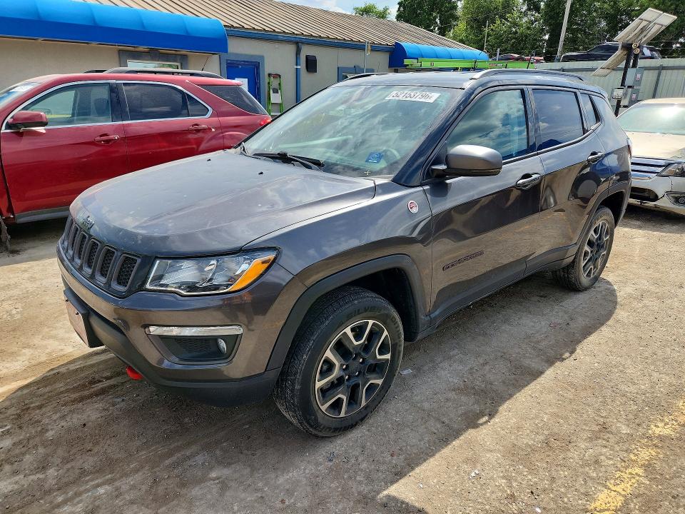 Auction sale of the 2019 Jeep Compass, vin: 3C4NJDDB4KT790382, lot number: 52153796