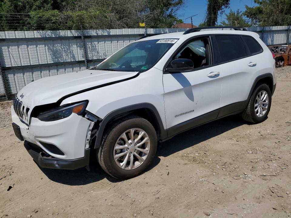53180916 :رقم المزاد ، 1C4PJMMX9ND539999 vin ، 2022 Jeep Cherokee مزاد بيع