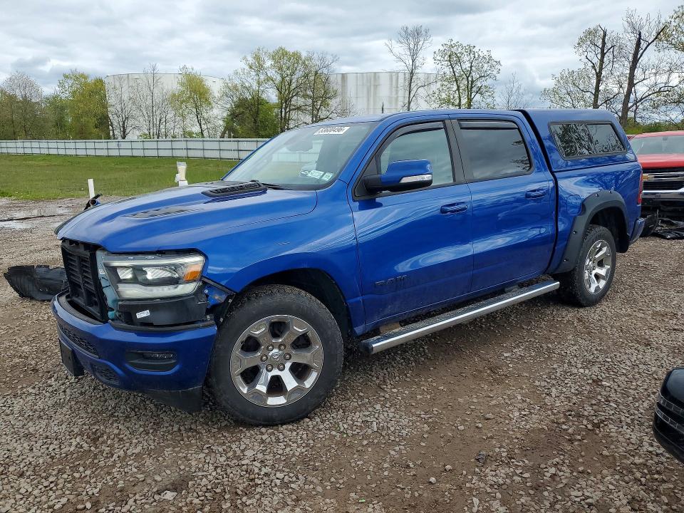 53600496 :رقم المزاد ، 1C6SRFLT0KN881318 vin ، 2019 Ram 1500 مزاد بيع