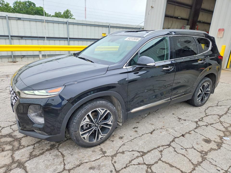 2019 Hyundai Santa Fe მანქანა იყიდება აუქციონზე, vin: 5NMS53AA5KH102500, აუქციონის ნომერი: 54313936