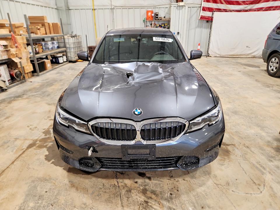 2022 Bmw 330xi მანქანა იყიდება აუქციონზე, vin: 3MW5R7J05N8C43378, აუქციონის ნომერი: 53770876