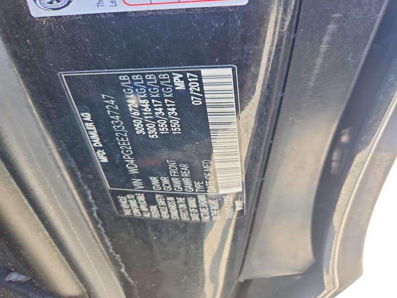 Aukcja sprzedaży 2018 Mercedes-benz Metris, vin: WD4PG2EE2J3347247, numer aukcji: 54206286