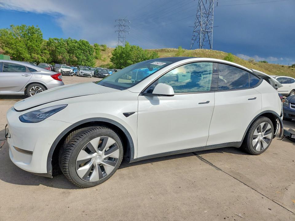 Продаж на аукціоні авто 2022 Tesla Model Y, vin: 7SAYGAEE1NF515089, номер лоту: 55184376