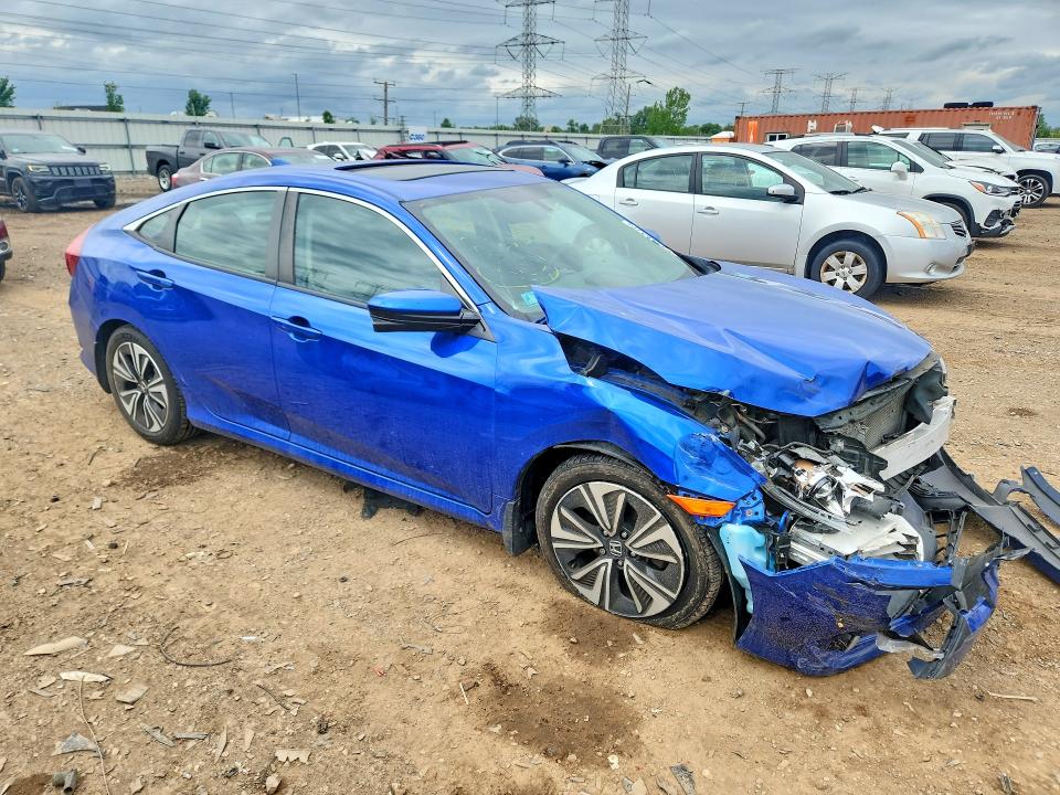 2017 Honda Civic მანქანა იყიდება აუქციონზე, vin: 19XFC1F30HE027307, აუქციონის ნომერი: 54118476