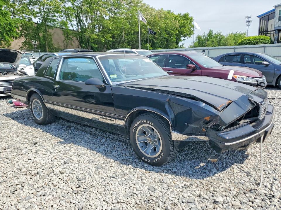 Auction sale of the 1987 Chevrolet Monte Carlo, vin: 1G1GZ11ZXHP136137, lot number: 53975986