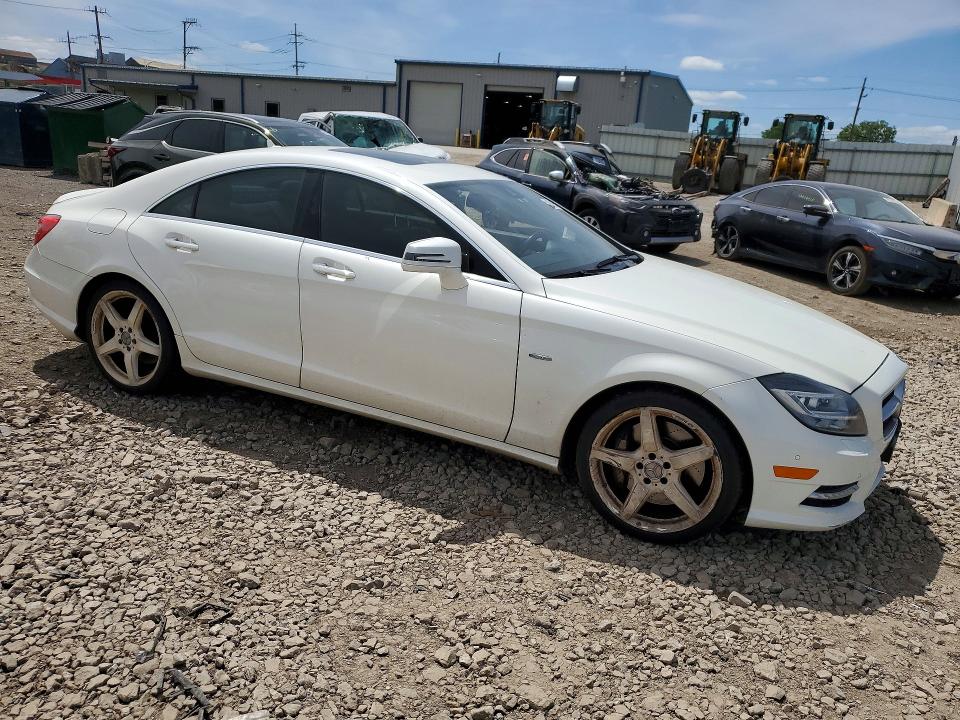 Aukcja sprzedaży 2012 Mercedes-benz Cls, vin: WDDLJ9BB8CA043938, numer aukcji: 54101856