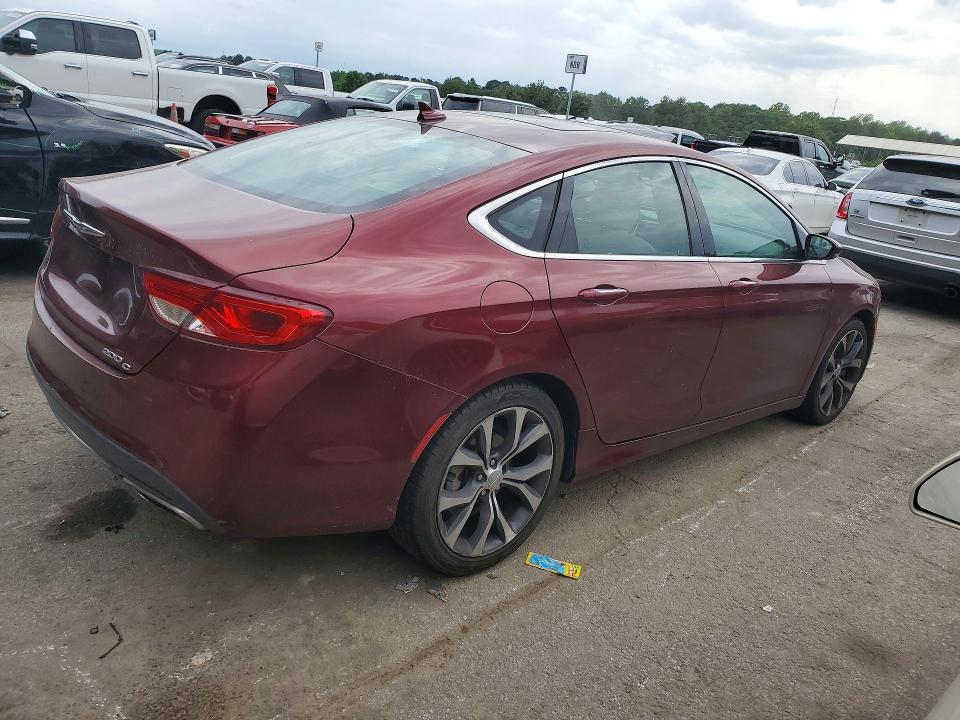 52180736 :رقم المزاد ، 1C3CCCCG6FN583043 vin ، 2015 Chrysler 200 مزاد بيع