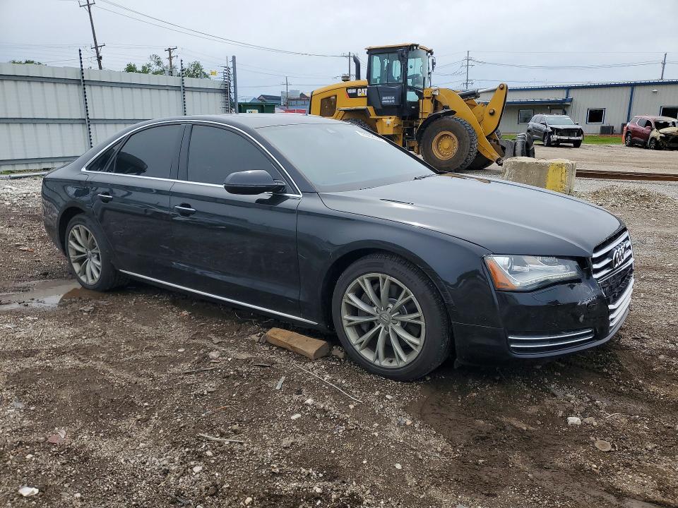 2013 Audi A8 მანქანა იყიდება აუქციონზე, vin: WAUAGAFD5DN000758, აუქციონის ნომერი: 53552646