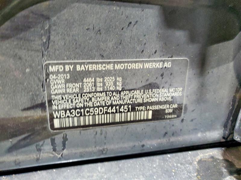Aukcja sprzedaży 2013 Bmw 328, vin: WBA3C1C59DF441451, numer aukcji: 54639406