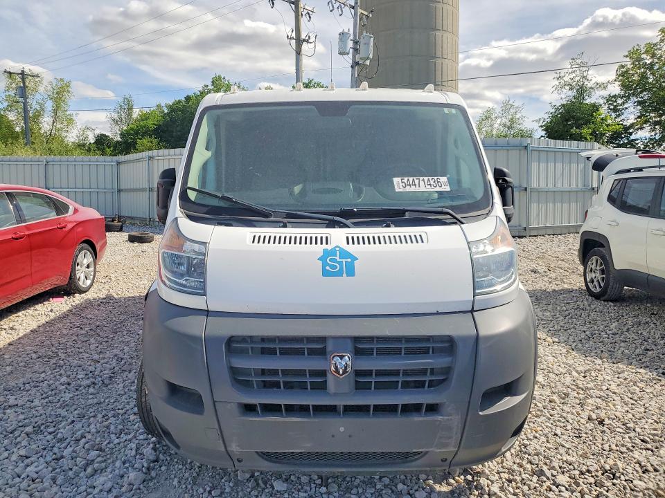 54471436 :رقم المزاد ، 3C6TRVAG4JE106219 vin ، 2018 Ram Promaster 1500 مزاد بيع